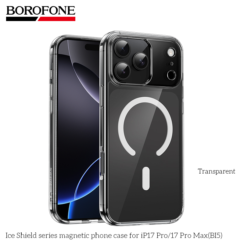 BOROFONE iP17 Pro Max(BI5) Ice Shield Series Magnetic Phone For iPhone 17 Pro Max (Minimum Order Quantity : 10)
