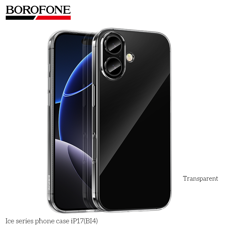 BOROFONE iP17(BI4) Ice Series  Case For iPhone 17 (Minimum Orde Quantity : 10)