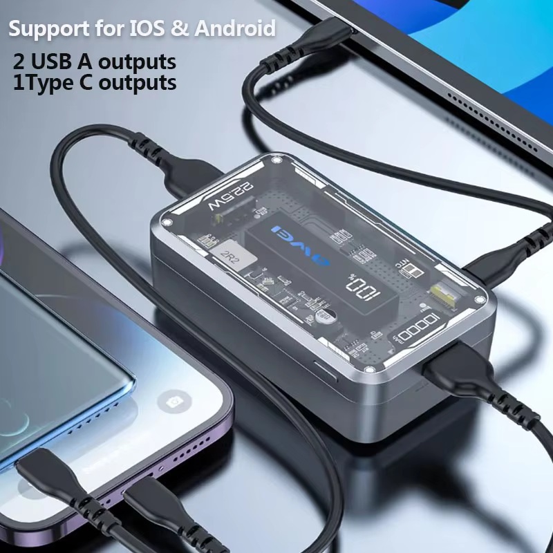 Awei P111K 10,000mAh Portable Power Bank QC3.0 PD 20.5W Fast Charging High Quality Mini 