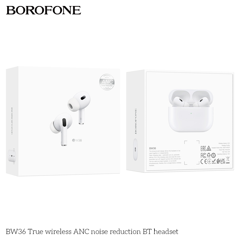 BOROFONE BW36 True wireless ANC noise reduction BT Headset