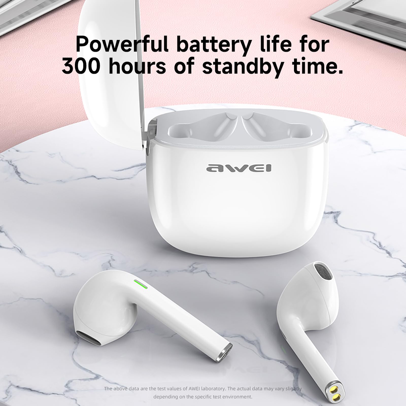 Awei T28 True Wireless Bluetooth Earphone HiFi Sound Gaming Earpiece