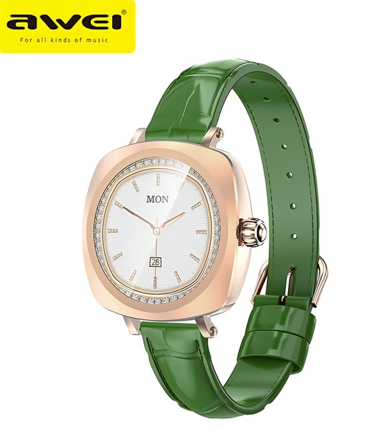 Awei H47 Smart Watch 1.19" AMOLED Display, Bluetooth Call Health Monitoring