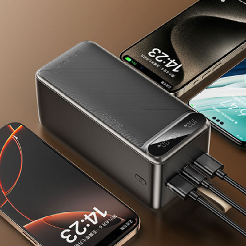 Awei PA-13 50,000mAh Power Bank Quick Charging LED Display Multi Output