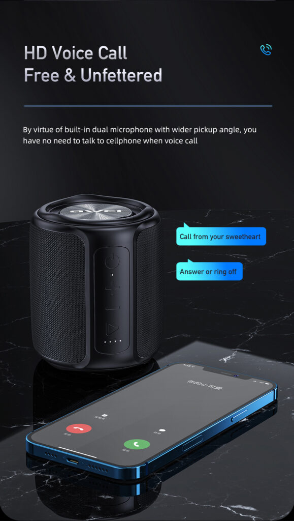 Awei Y310 TWS Mini Outdoor Portable Bluetooth Wireless Speaker Dynamic Sound