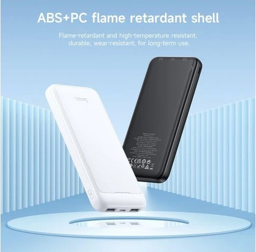 hoco J111 10,000mAh Charge Power Bank  with two USB & one Type C Ports