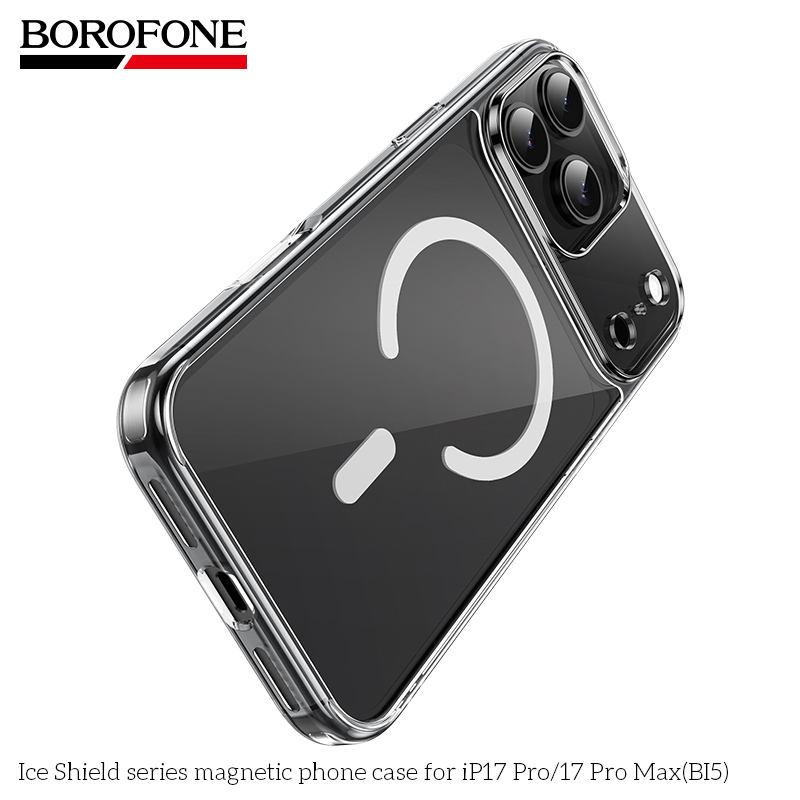 BOROFONE iP17 Pro Max(BI5) Ice Shield Series Magnetic Phone For iPhone 17 Pro Max (Minimum Order Quantity : 10)