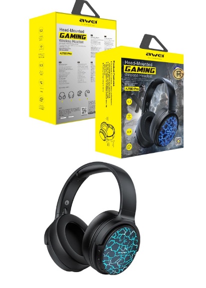 Awei A780 Pro Bluetooth Earphones Light with Game Mode Stereo Surround Sound