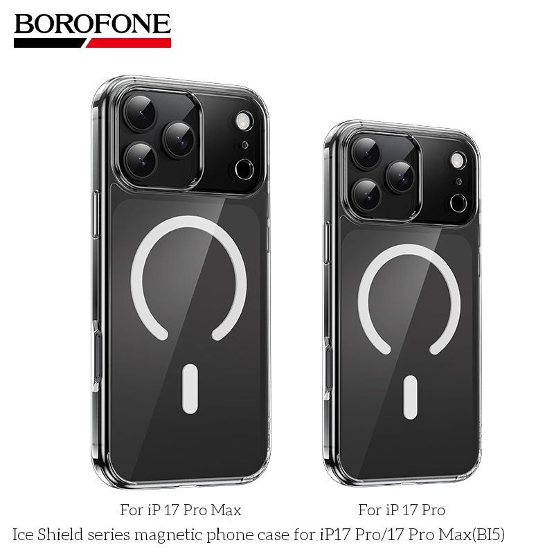 BOROFONE iP17 Pro Max(BI5) Ice Shield Series Magnetic Phone For iPhone 17 Pro Max (Minimum Order Quantity : 10)