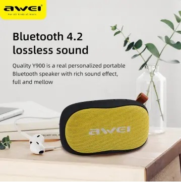 Awei Y900 Portable Wireless Bluetooth Speaker Bass 3D Stereo Music Support TF