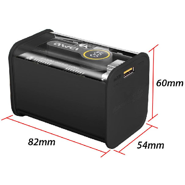 Awei P180K 20,000mAh Power Bank 22.5W+PD20W Quick Charge &Long Battery Life