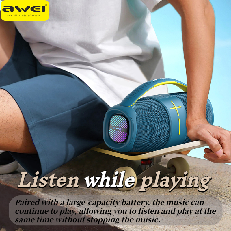 Awei Y887 Bluetooth Portable Speaker Heavy Bass HIFI Stero