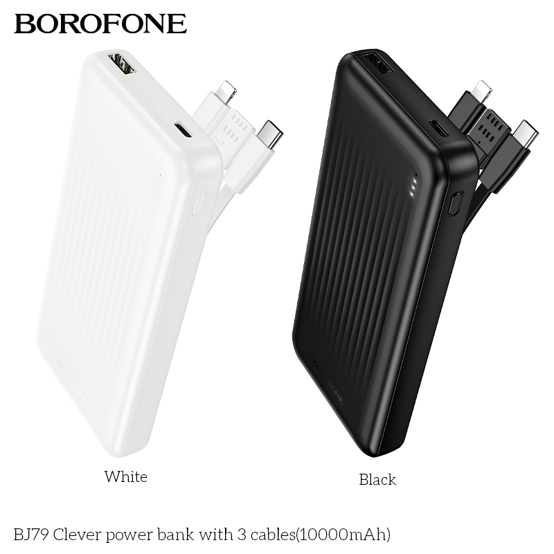 BOROFONE BJ79 Clever Power Bank(Minimum Order Quantity :50)