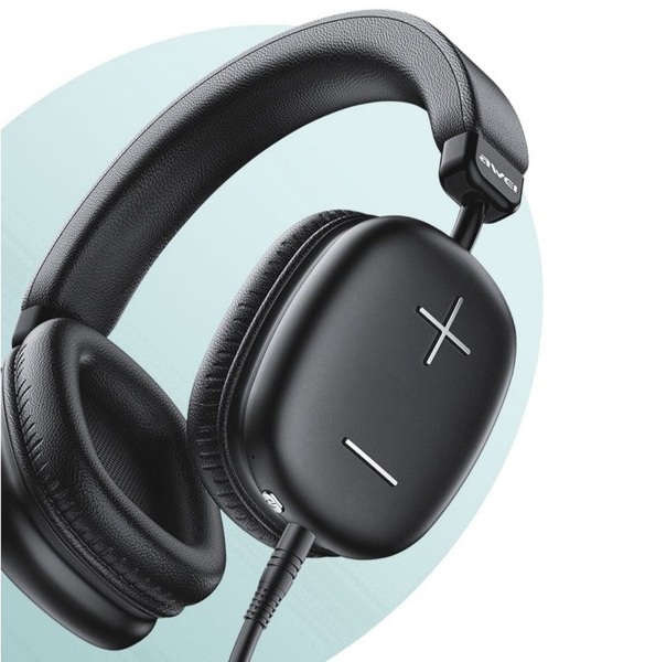 Awei AT6 Wireless Bluetooth Headphone With Surround Sound Noise Cancelling