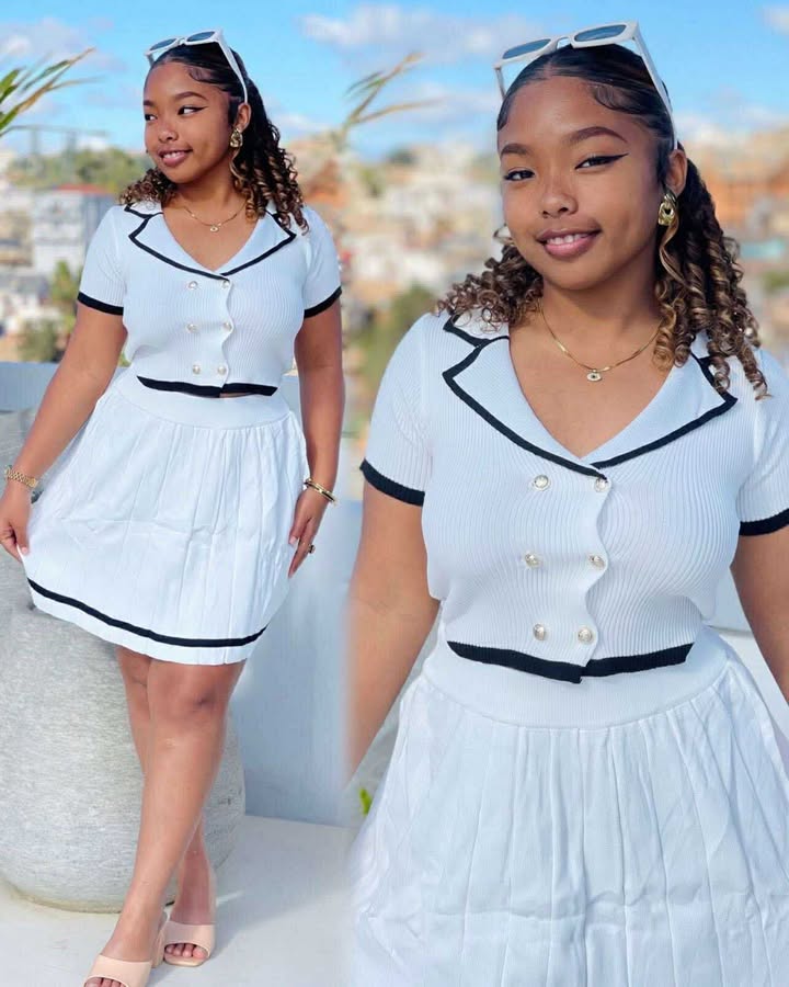 Two-Piece Skirt Set