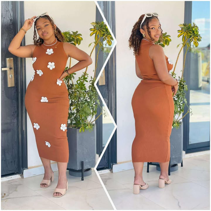 Bodycon Mini Floral Dress