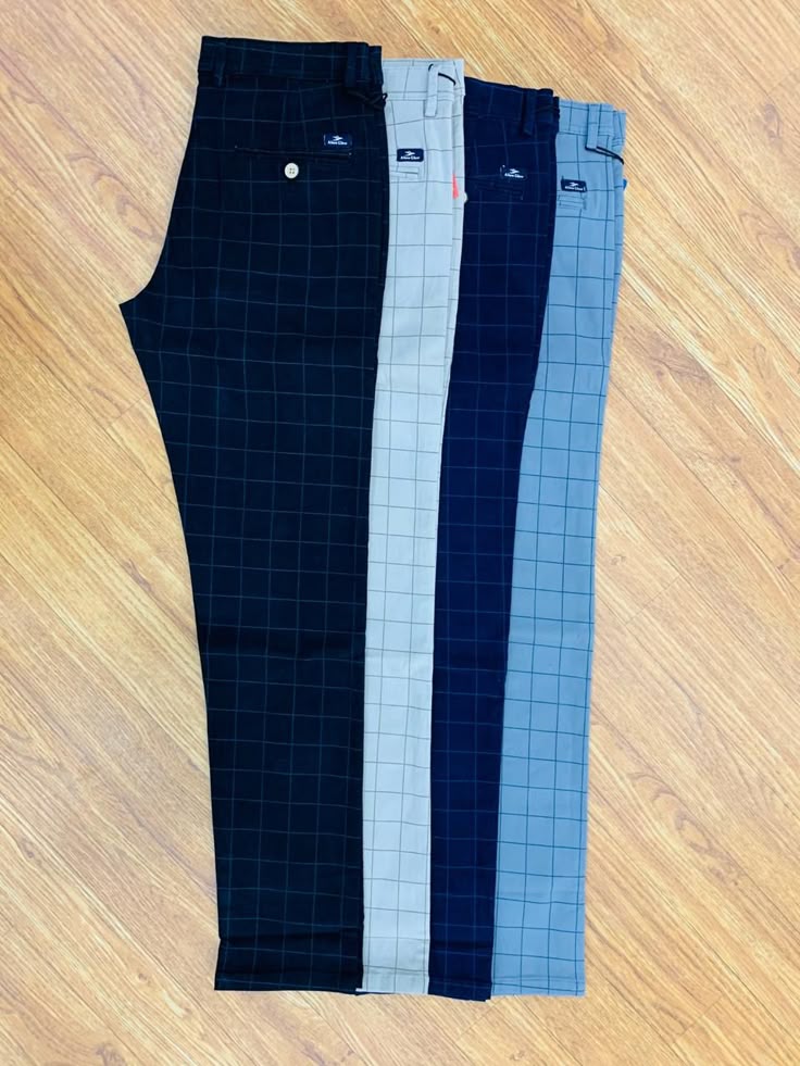 Men's Checked Trousers