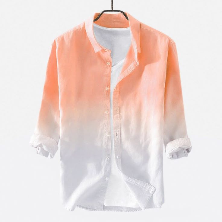 Gradient Casual Shirt