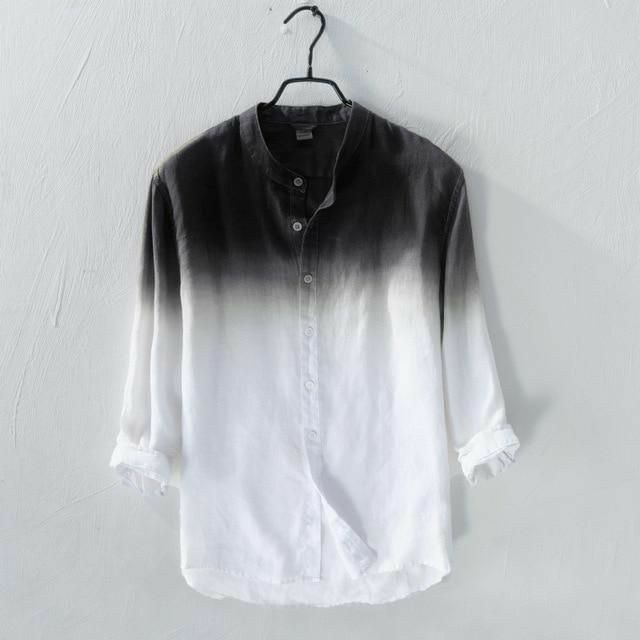 Men's Gradient Casual Shirt