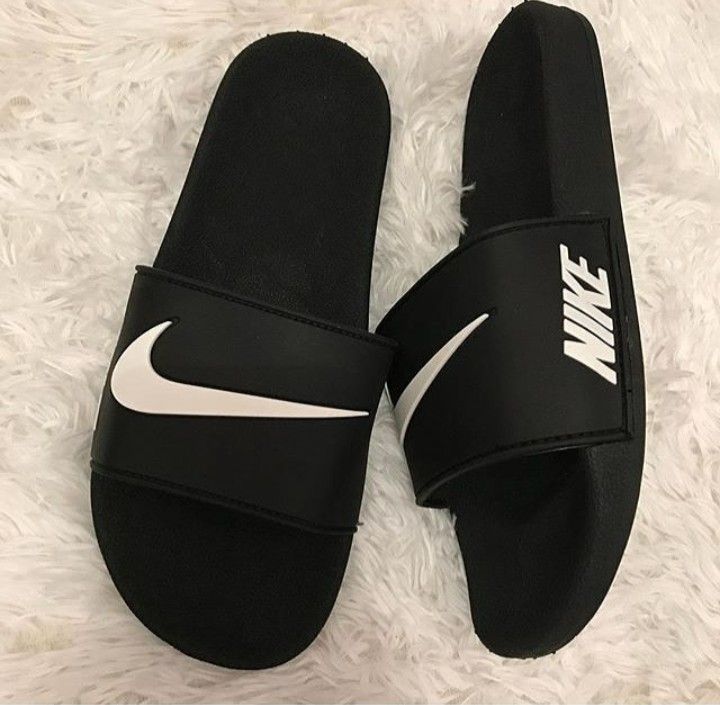 Nike Black Slide Sandals