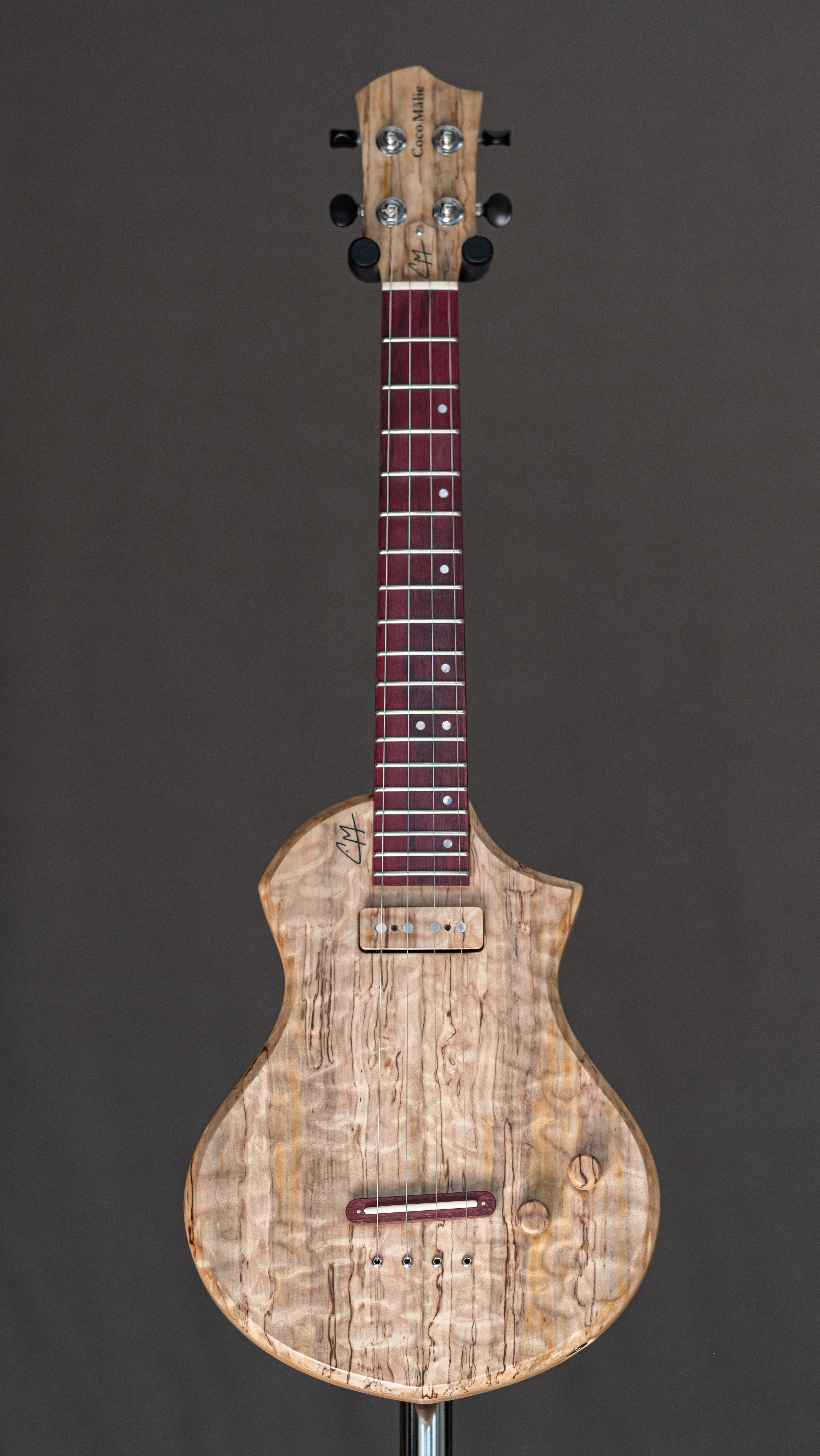 Manta ténor érable flammé spalted