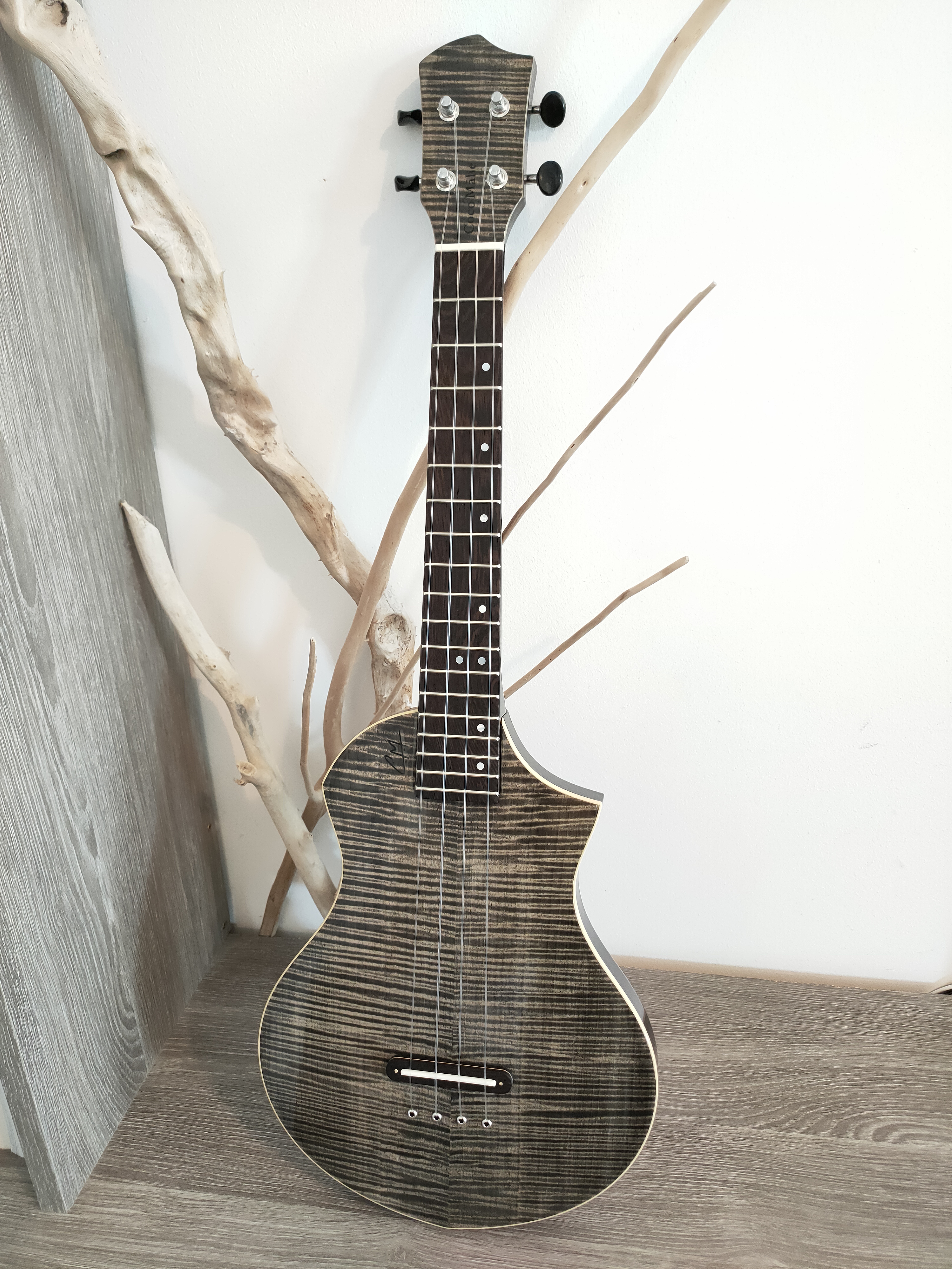 Manta ténor érable ondé "Dark"