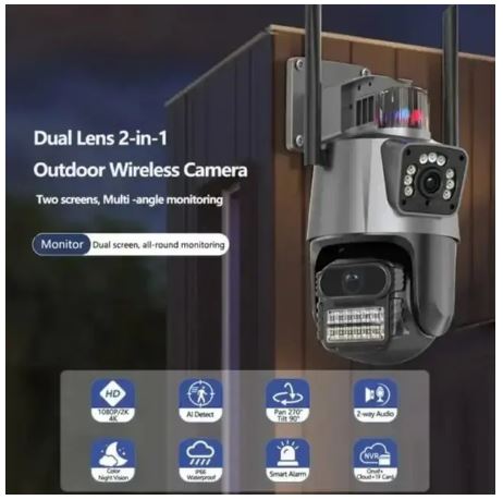 4G PTZ 4MP IP CAMERA Outdoor Security Camera