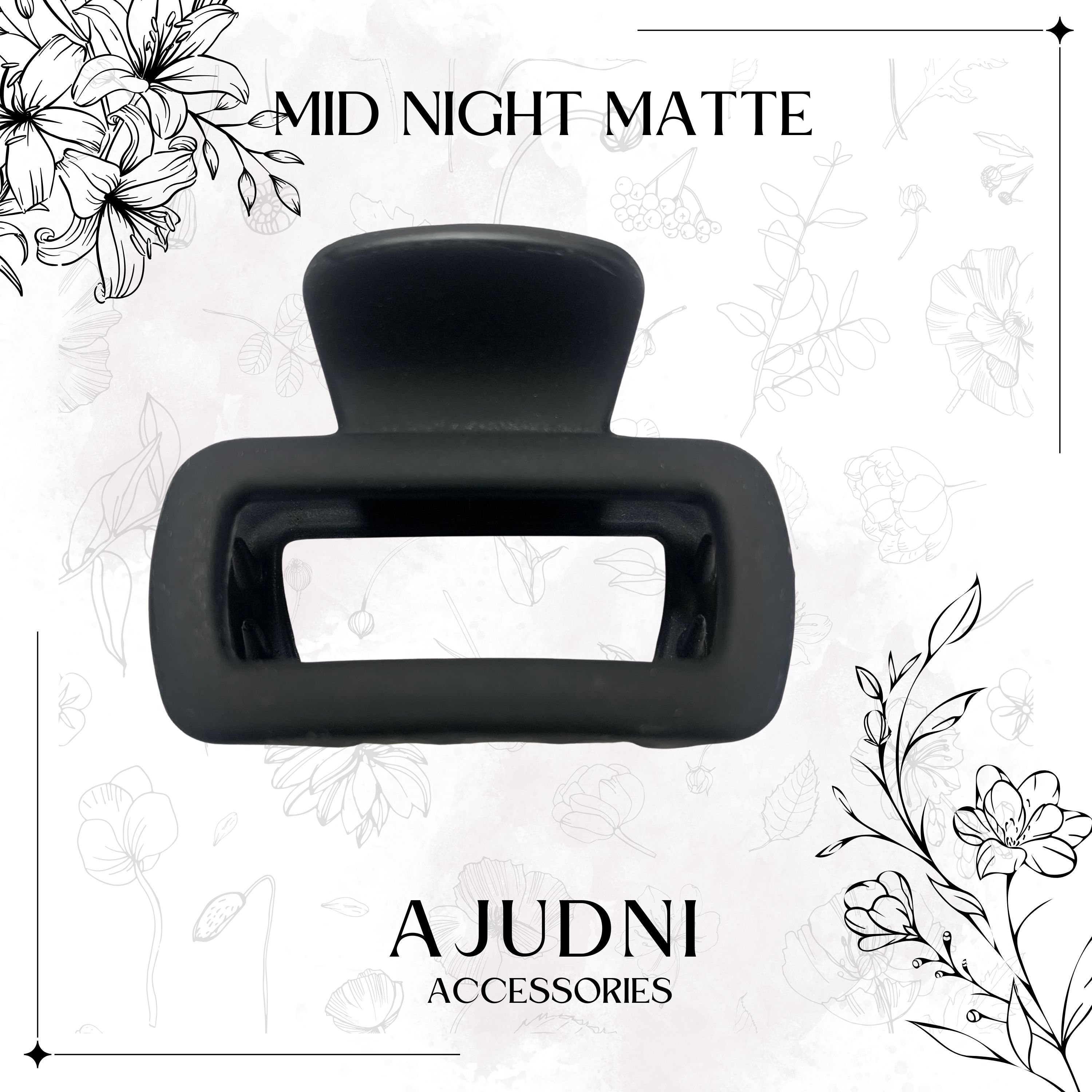 Pastel Dreams | Rectangle Big Clip Set by Ajudni Accessories