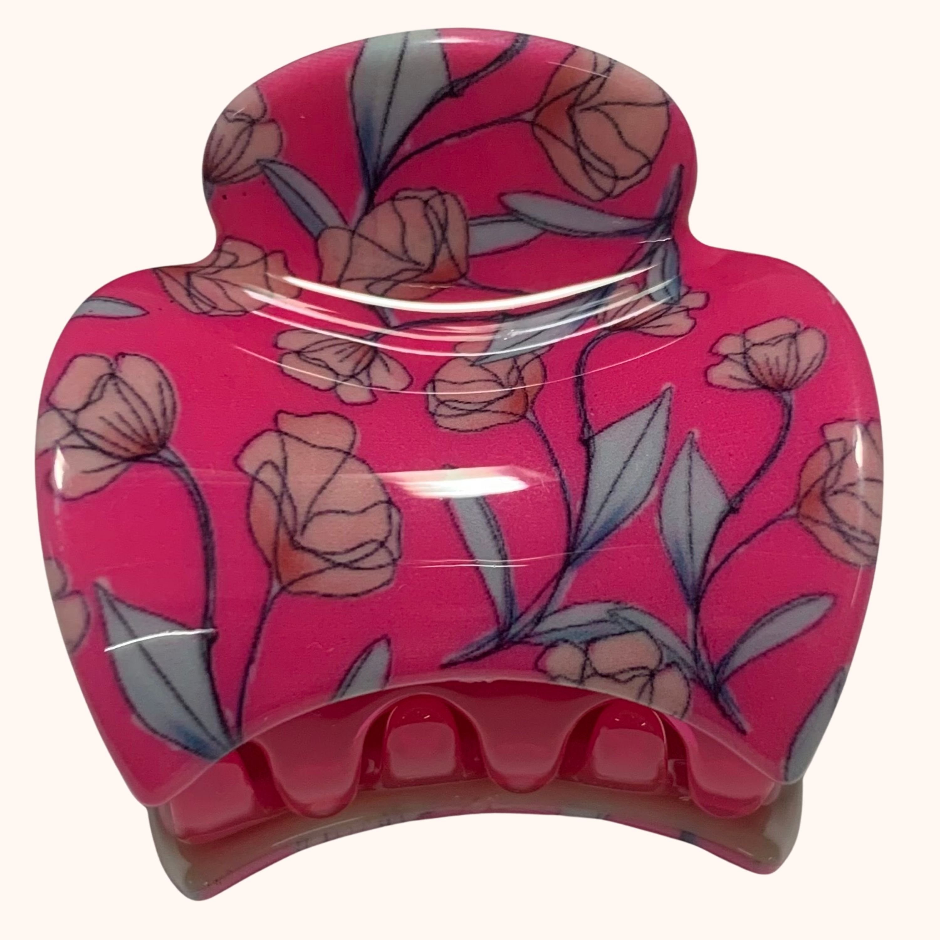 Floral Hair Claw Clips for Women