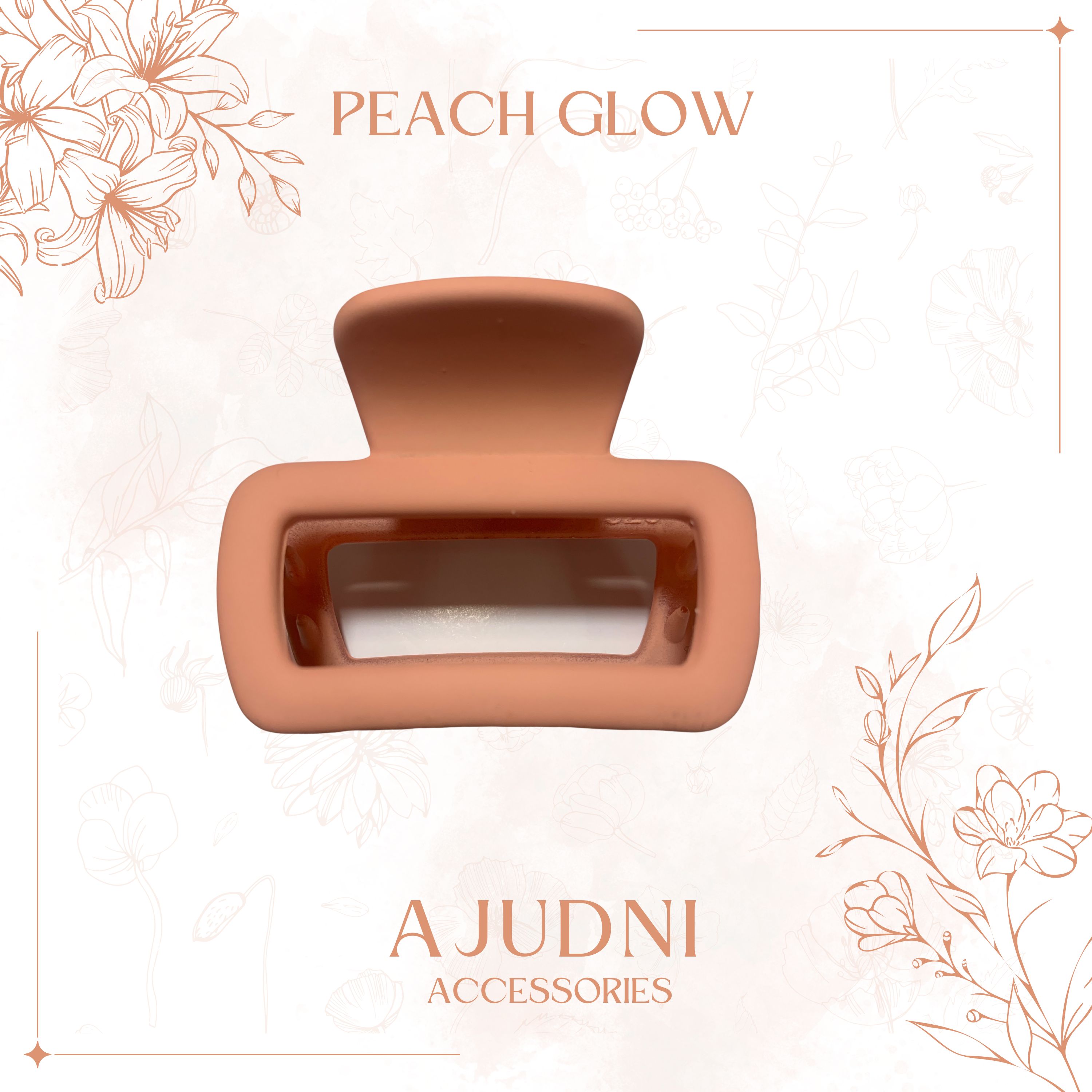 Pastel Dreams | Rectangle Big Clip Set by Ajudni Accessories