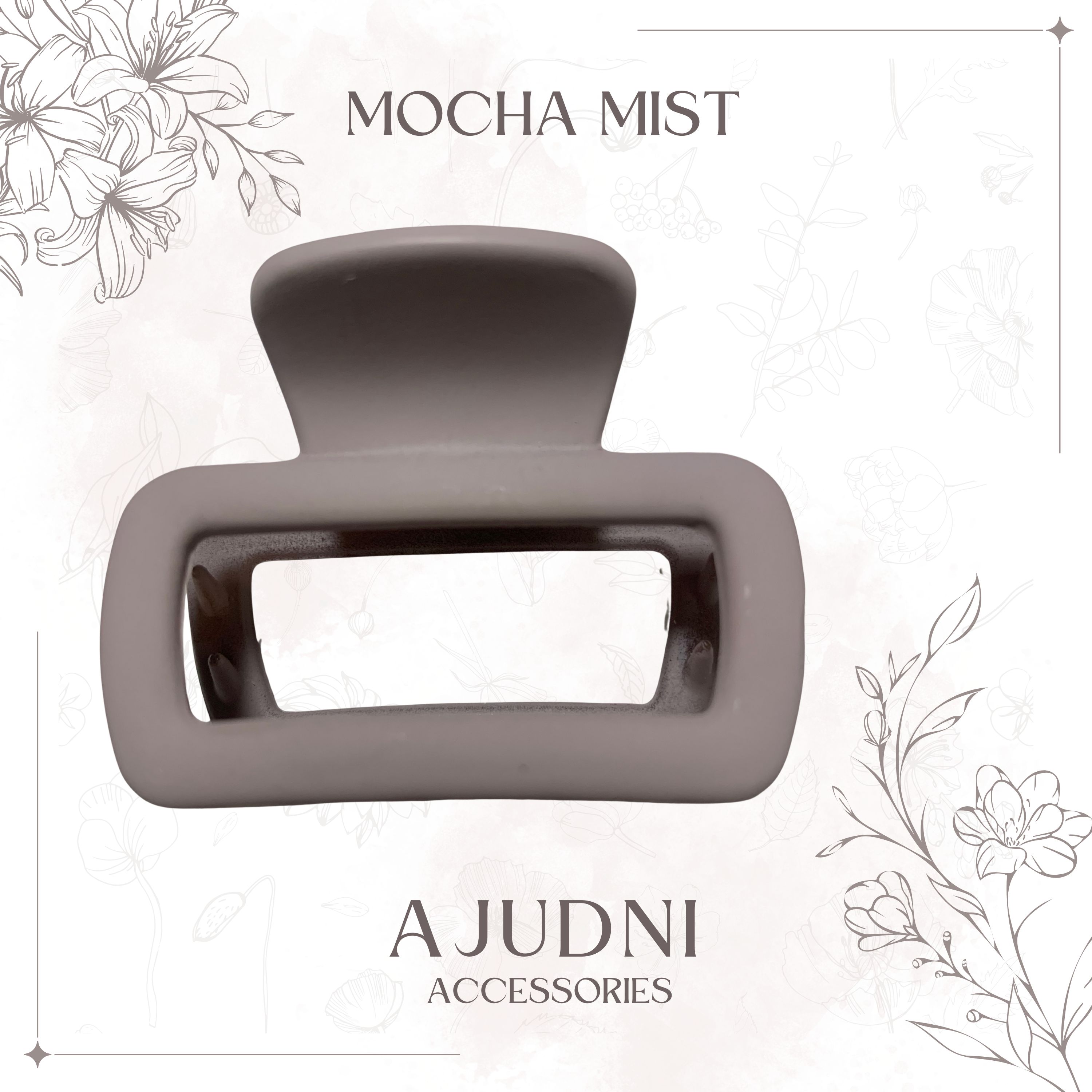Pastel Dreams | Rectangle Big Clip Set by Ajudni Accessories