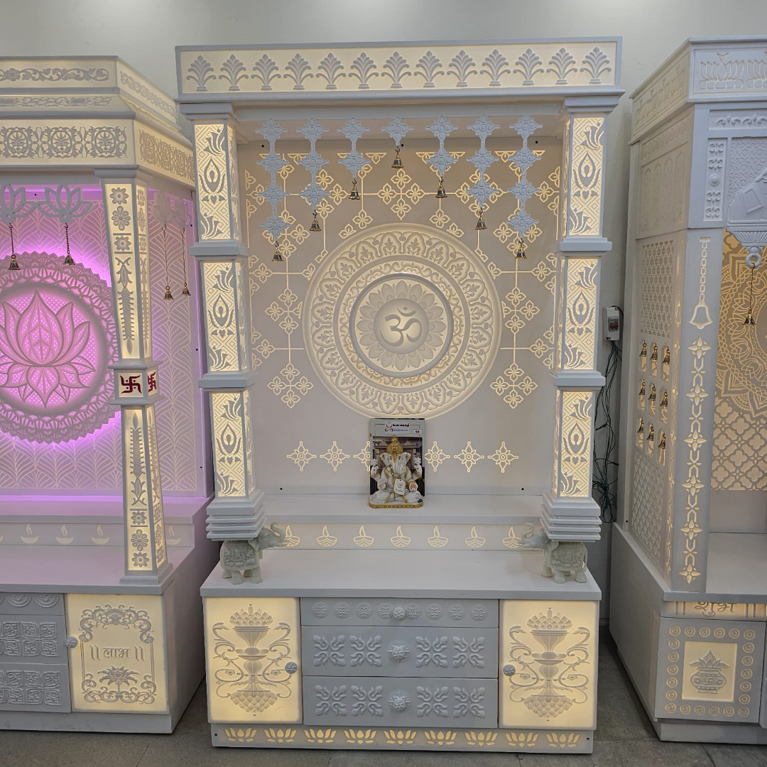Modern Decorative Pooja Mandir
