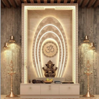 Modern Home Mandir