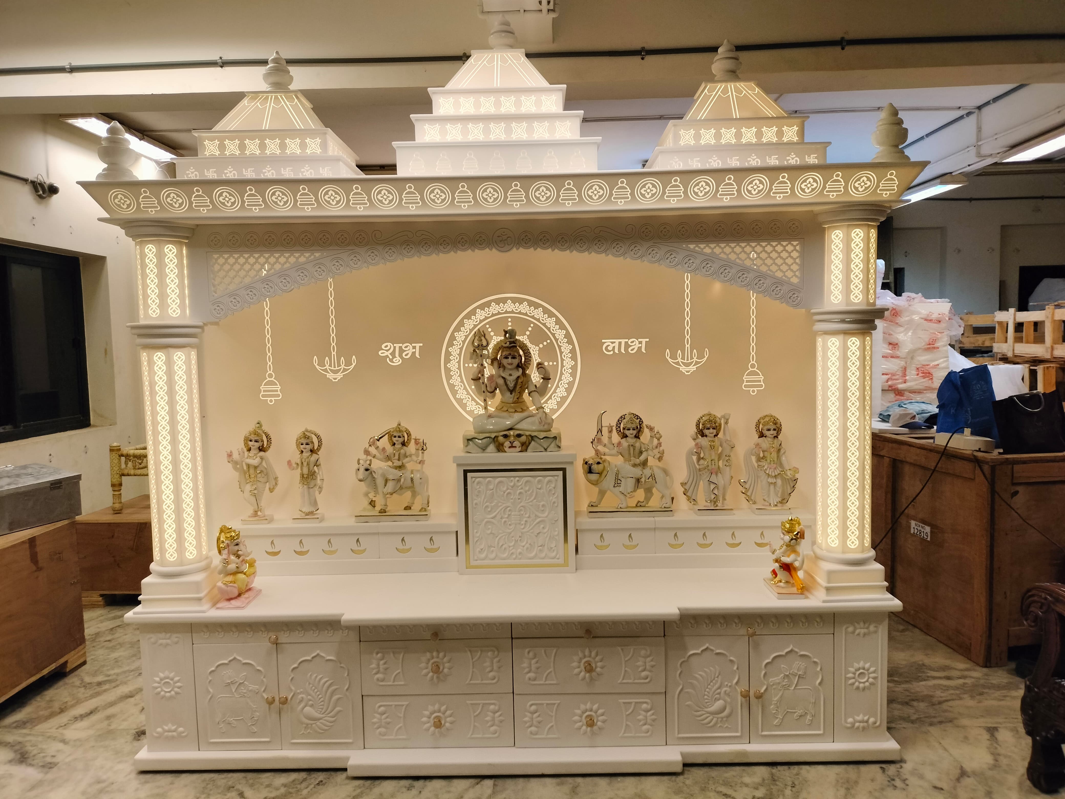 Corian Pooja Mandir