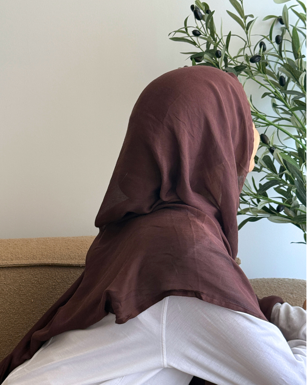 Modal Hijab : Coffee 