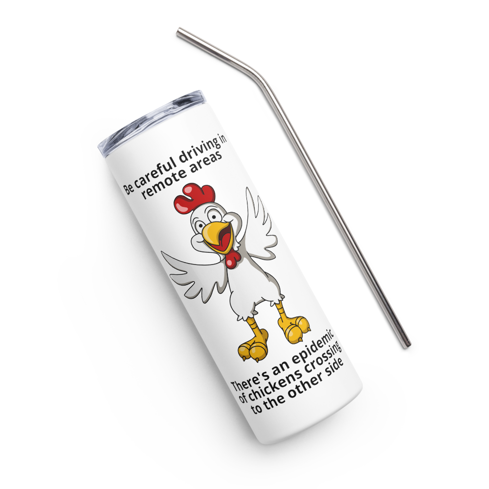 Chicken Stainless steel tumbler