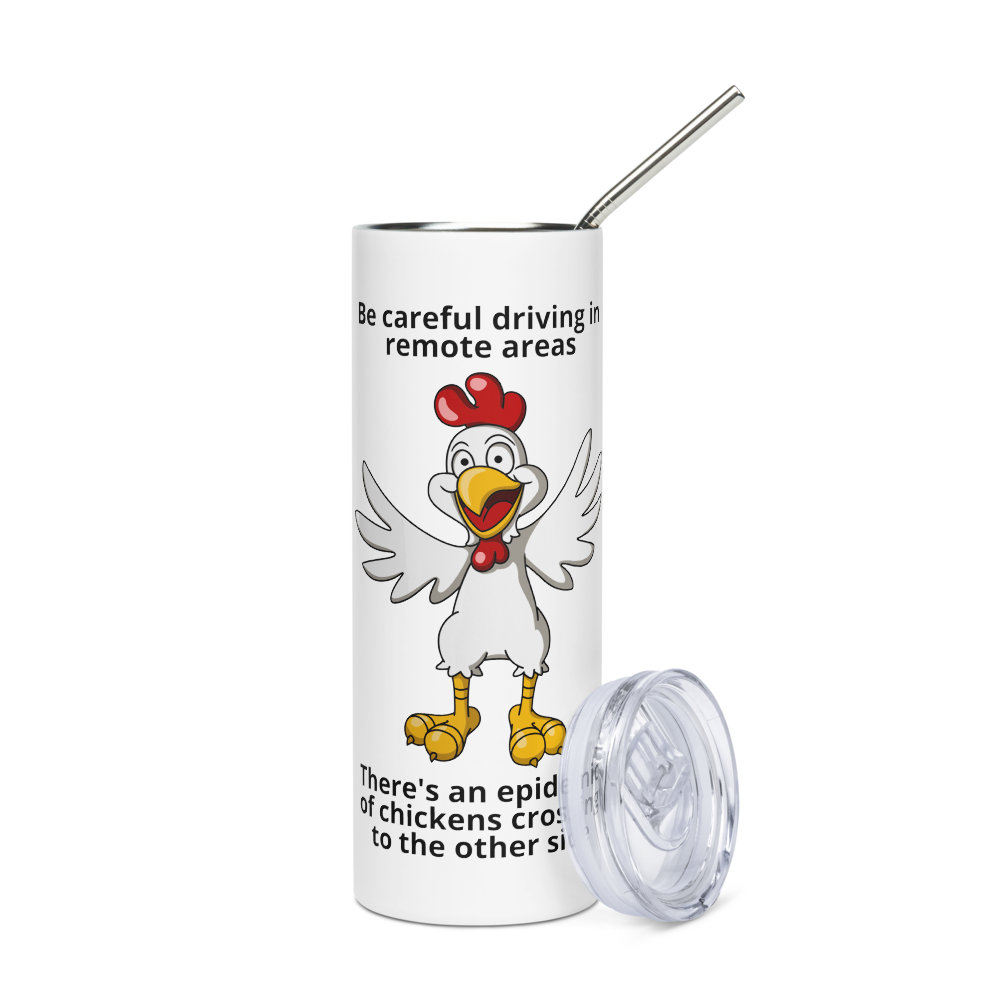 Chicken Stainless steel tumbler