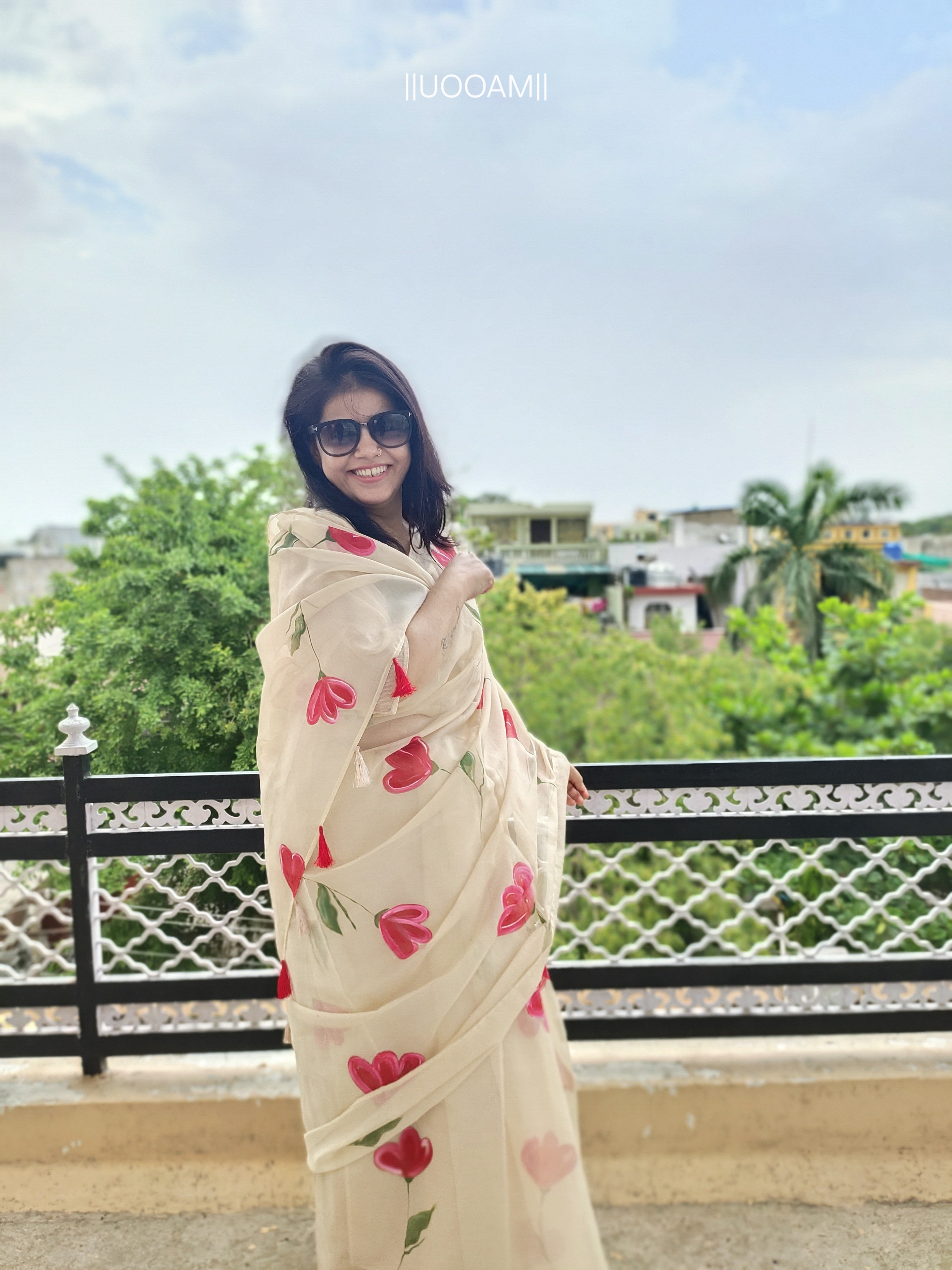 Day Tulip Saree