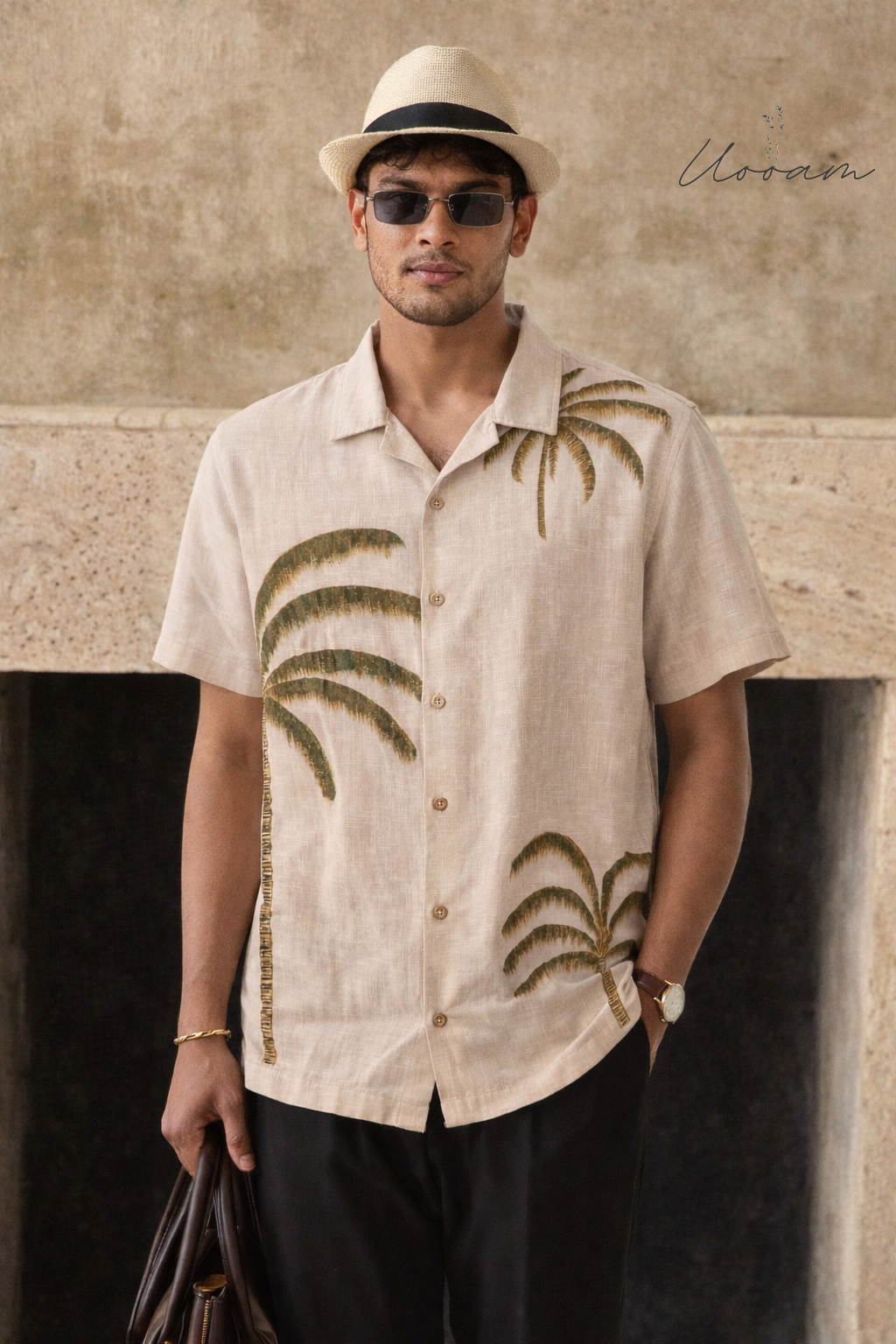 Palm Cotton Shirt