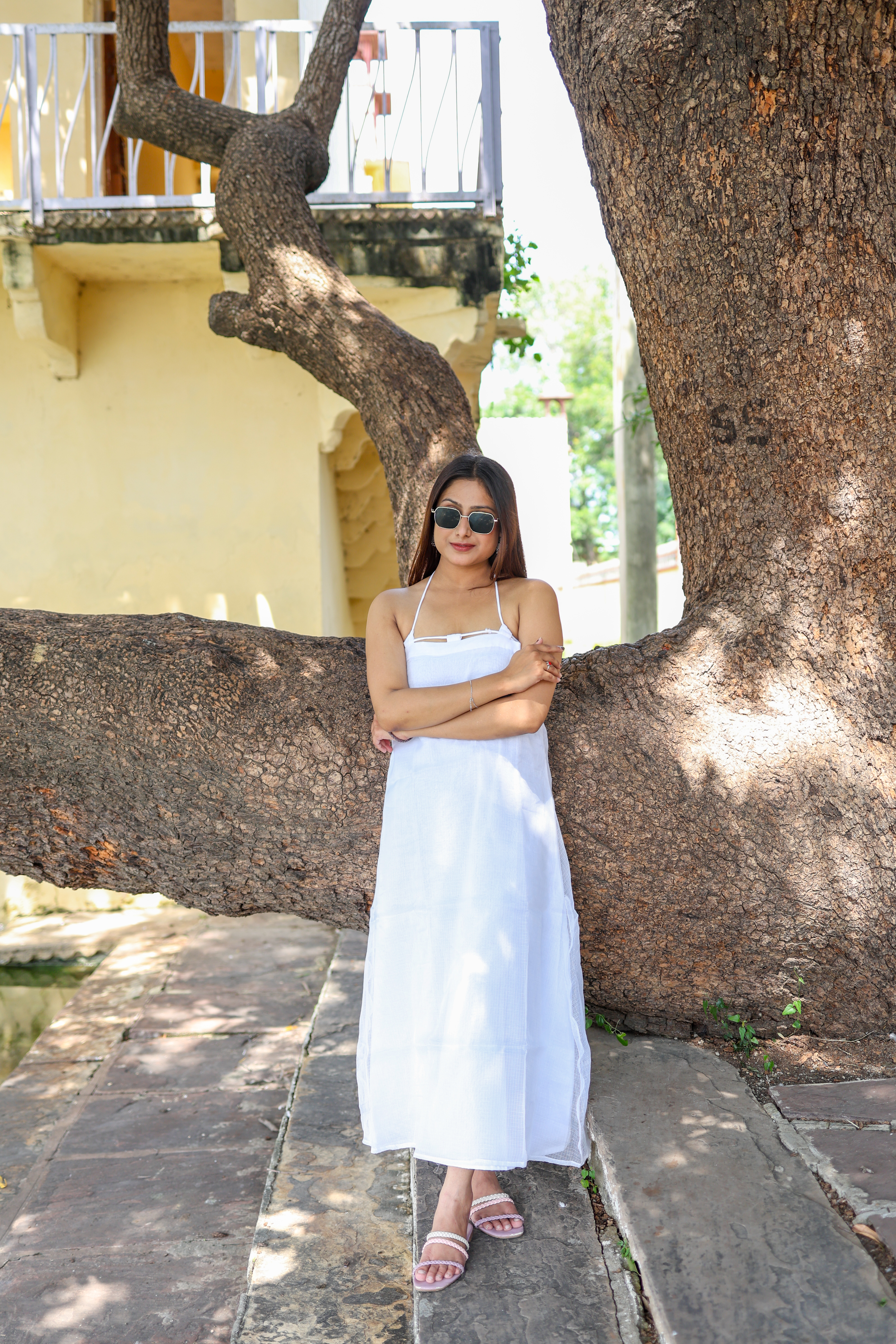 White Summer Maxi Dress