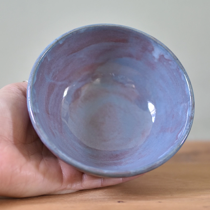 Schaaltje •Lines roze/paars Middel #1