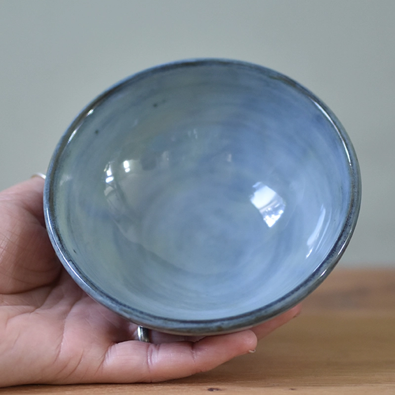 Schaaltje •Lines blauw/groen Klein #2