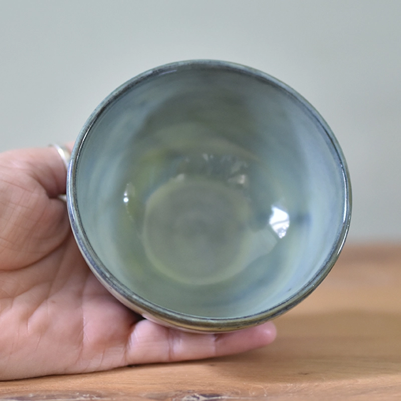 Schaaltje •Lines groen/blauw Klein #3