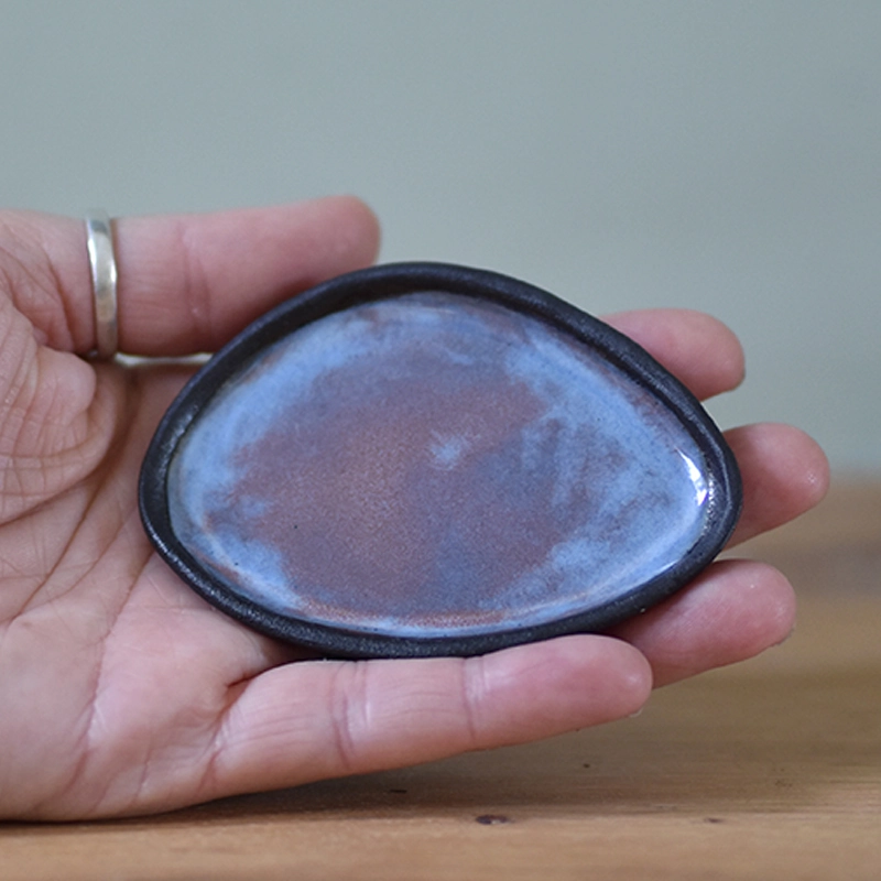 Schoteltje •Kei roze/paars Klein #1