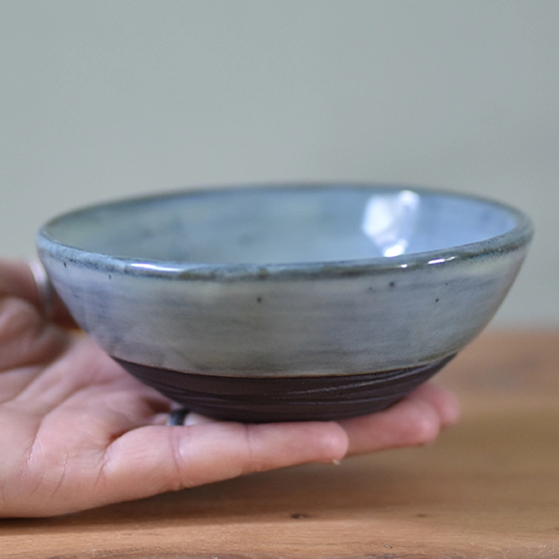 Schaaltje •Lines blauw/groen Klein #2