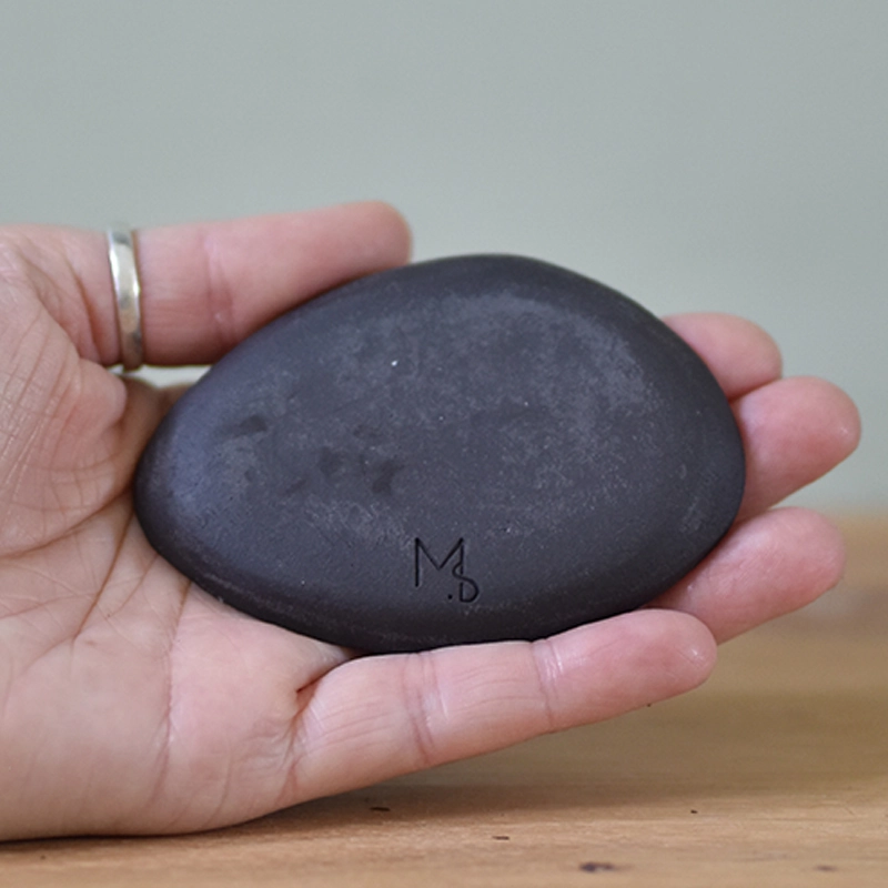 Schoteltje •Kei roze/paars Klein #1