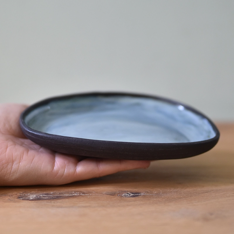 Bord •Kei lichtblauw Middel #1