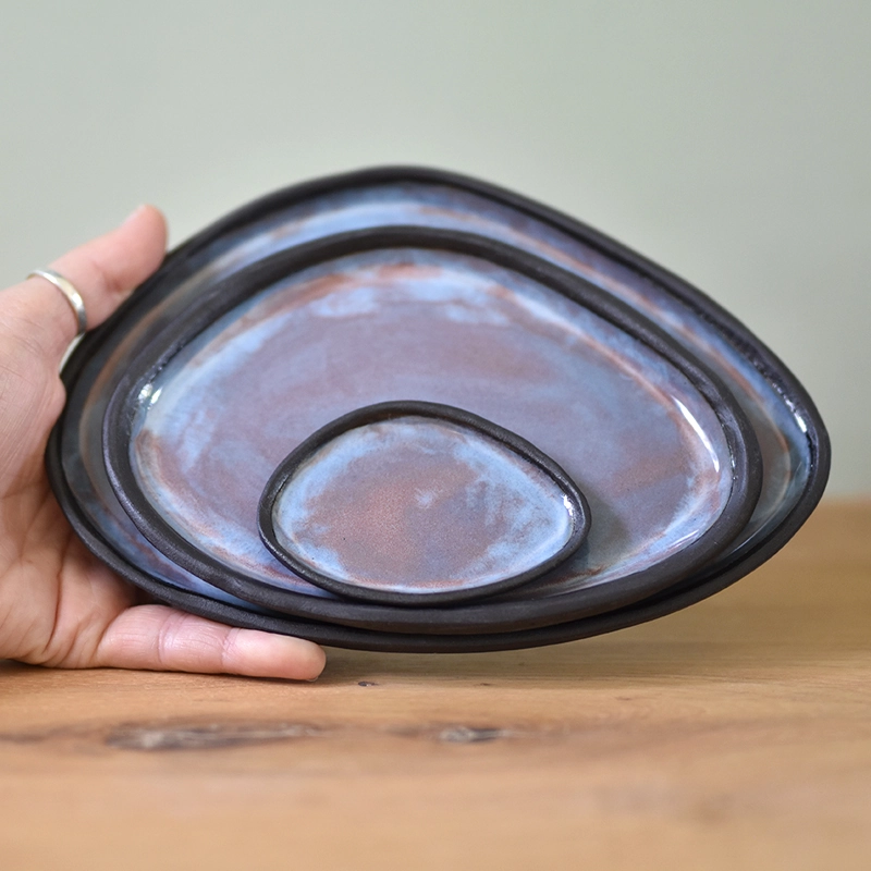 Bord •Kei roze/paars Middel #1