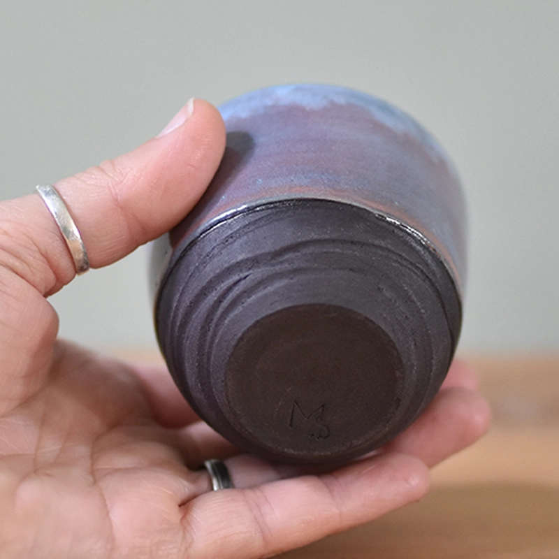 Espressokopje •Lines roze/paars #1