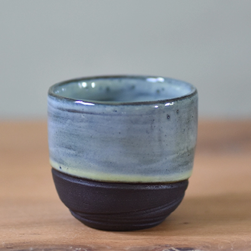 Espressokopje •Lines blauw/groen #3