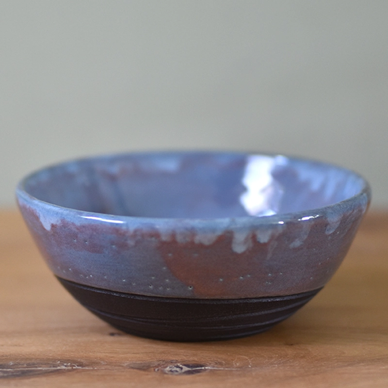 Schaaltje •Lines roze/paars Middel #1